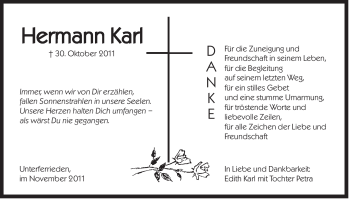 Traueranzeige von Karl Hermann von Der Bote