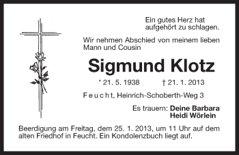 Traueranzeige von Helmut Budinsky von Der Bote