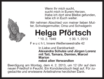 Traueranzeige von Michael März von Hersbrucker Zeitung