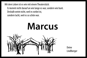 Traueranzeige von Marcus Anders von Hersbrucker Zeitung