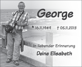 Traueranzeige von George Chytil von Pegnitz-Zeitung