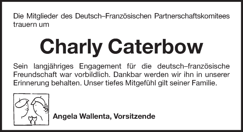  Traueranzeige für Charly Caterbow vom 18.01.2020 aus Pegnitz-Zeitung