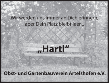 Traueranzeige von Erhard Brunner von Hersbrucker Zeitung