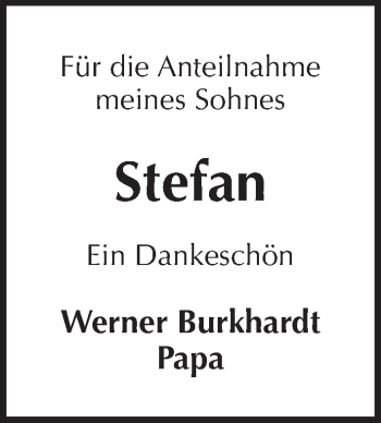 Traueranzeige von Stefan  von Pegnitz-Zeitung