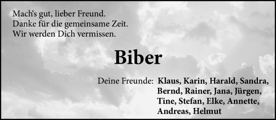 Traueranzeige von Günter Lincke von Hersbrucker Zeitung Lokal