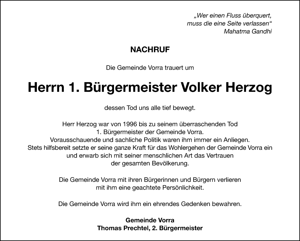  Traueranzeige für Volker Herzog vom 08.02.2023 aus Hersbrucker Zeitung Lokal