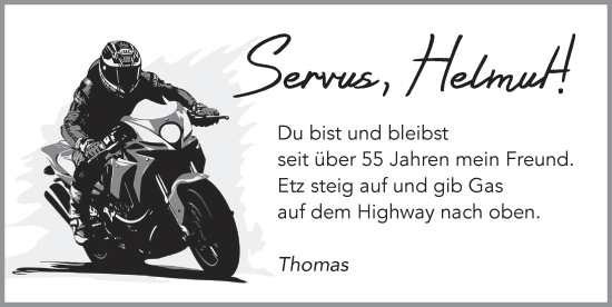 Traueranzeige von Helmut  von Pegnitz-Zeitung