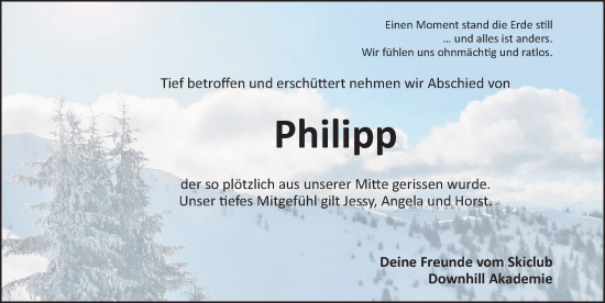 Traueranzeige von Philipp Bär von Hersbrucker Zeitung Lokal