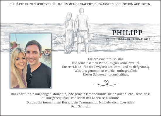 Traueranzeige von Philipp Bär von Hersbrucker Zeitung Lokal