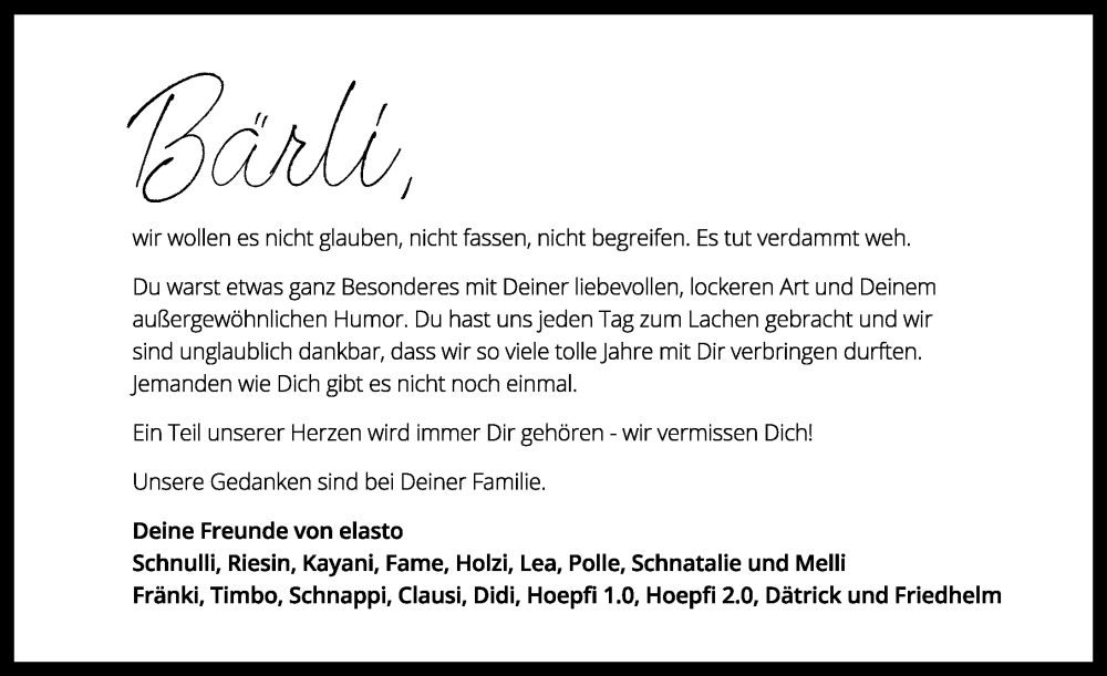 Traueranzeige für Philipp Bär vom 08.02.2025 aus Hersbrucker Zeitung Lokal